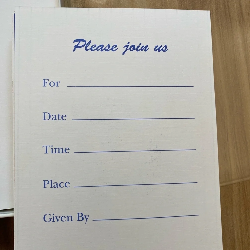 New Vintage University of Florida UF Gators Party Invitations 10 Count Pack